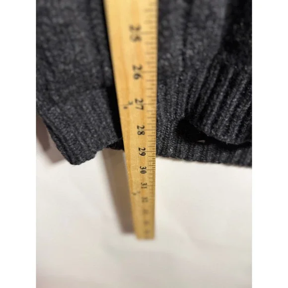 FR Tripler & Co Mens Pure Wool Shawl Collar Cardigan Sweater Made in Scotland XL - Picture 9 of 9